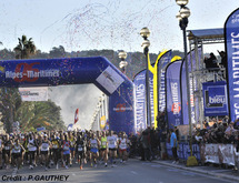 Une équipe du CRX au 1er Marathon Nice-Cannes