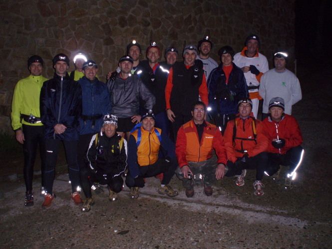 Trail Napoléon en nocturne. Trail Napoléon en nocturne.