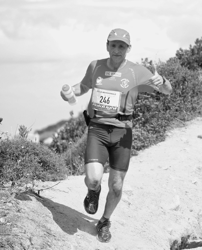 Le Trail Napoléon en noir et blanc.
