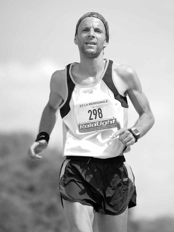 Le Trail Napoléon en noir et blanc.