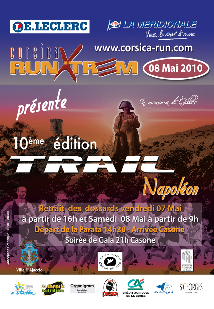 EVENEMENT : SAMEDI 08 MAI 2010   10ème TRAIL NAPOLEON