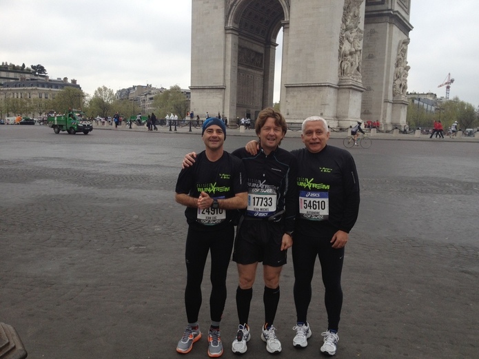 Un marathon de PARIS surgelé Un marathon de PARIS surgelé