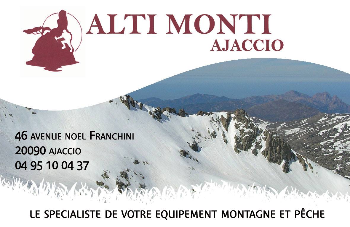 ALTI MONTI AJACCIO partenaire et fournisseur officiel du TRAIL NAPOLEON