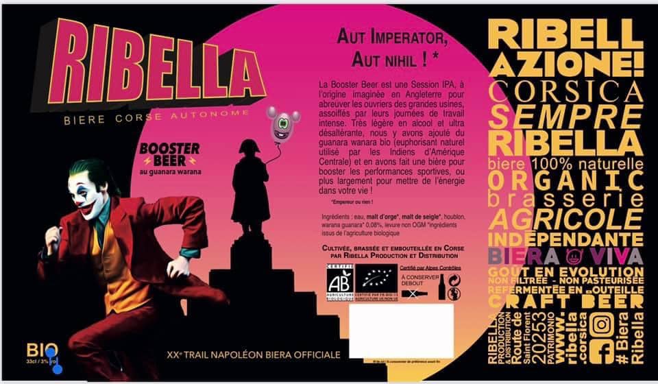Le trail Napoléon et la bière Ribella