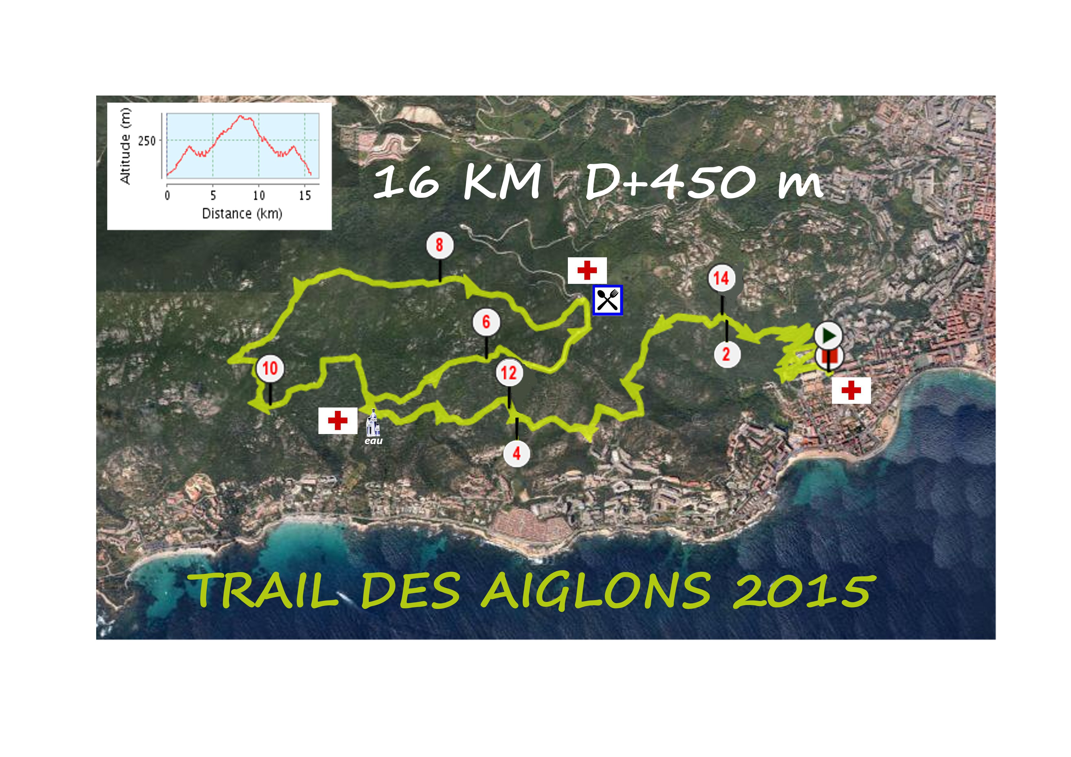 un parcours inchangé pour le 16 km