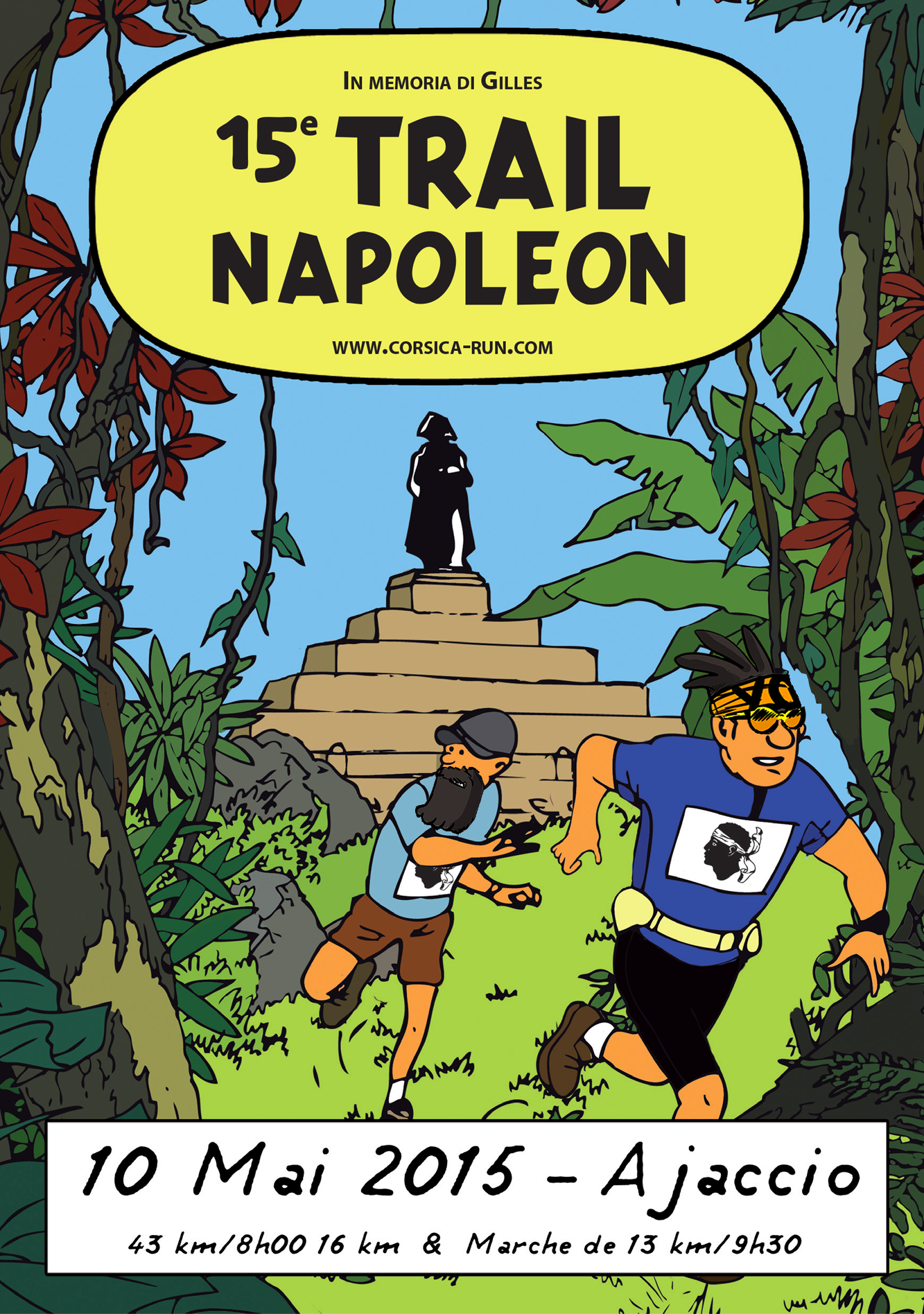 LA RÉVÉLATION DU TRAIL FRANÇAIS AU DÉPART DU TRAIL NAPOLÉON 2015 !
