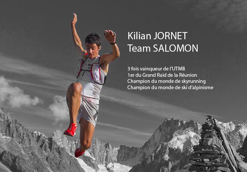 Kilian Jornet au départ du trail Napoléon 2015 !