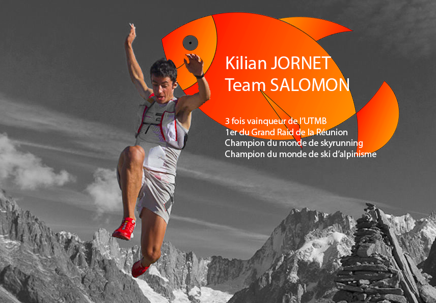 Kilian Jornet au départ du trail Napoléon 2015 !