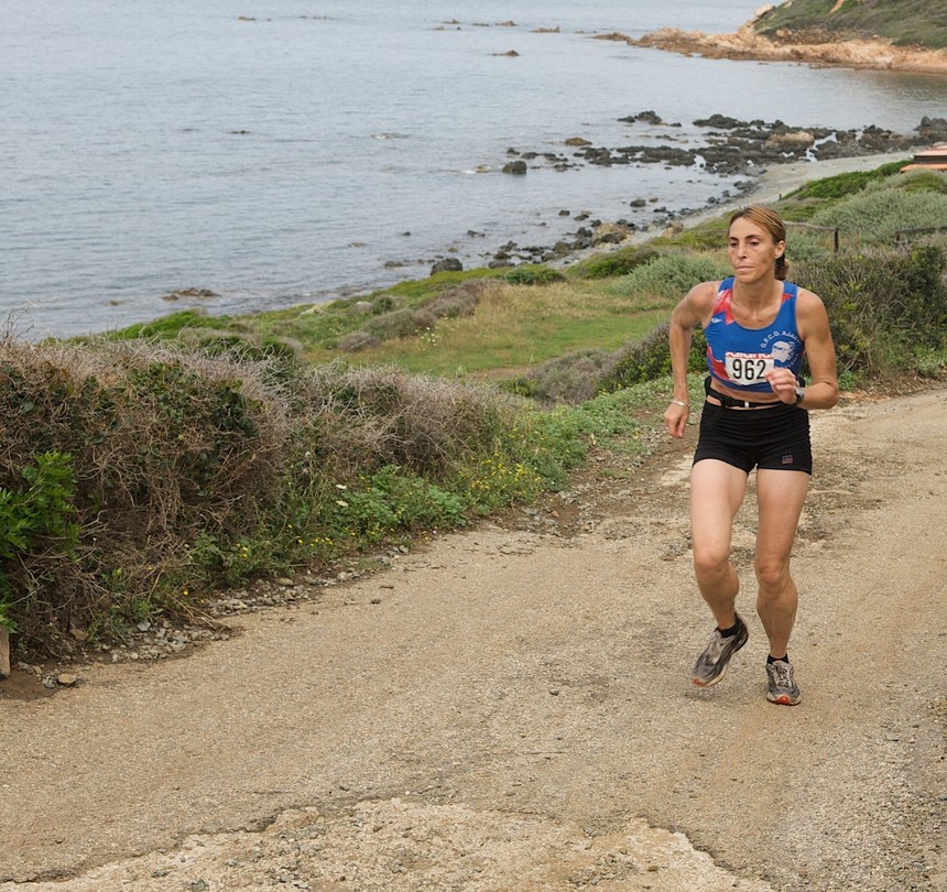 Brigitte Fabbri complète le podium V1F